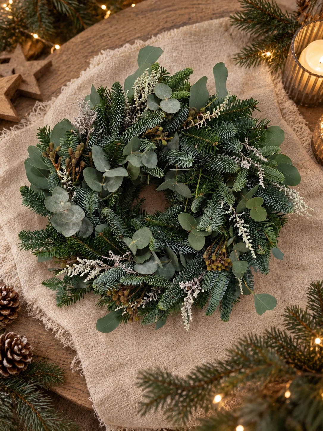 Adventní věnec korpus 1